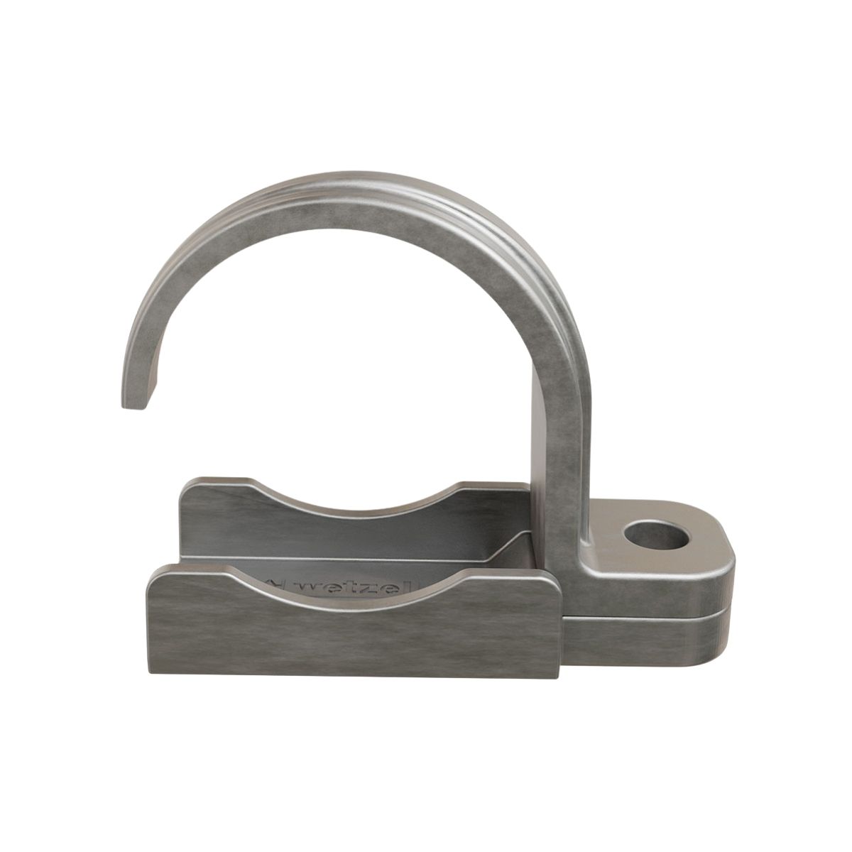 Braçadeira Tipo Unha C/Base 1.1/2 Alumínio - Wetzel