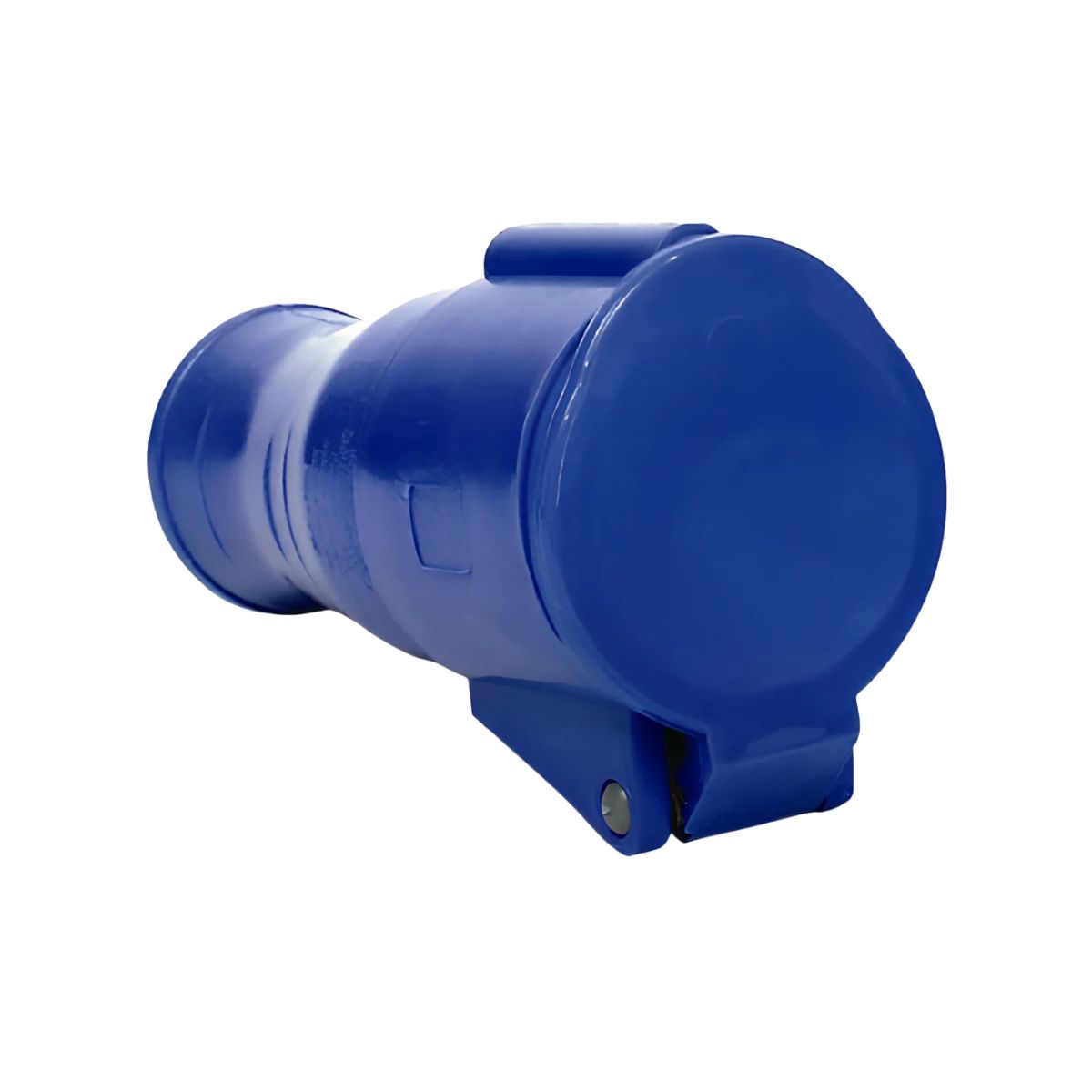 Tomada Industrial Femea Movel Acoplador 3p+t 32a 200/250v Azul