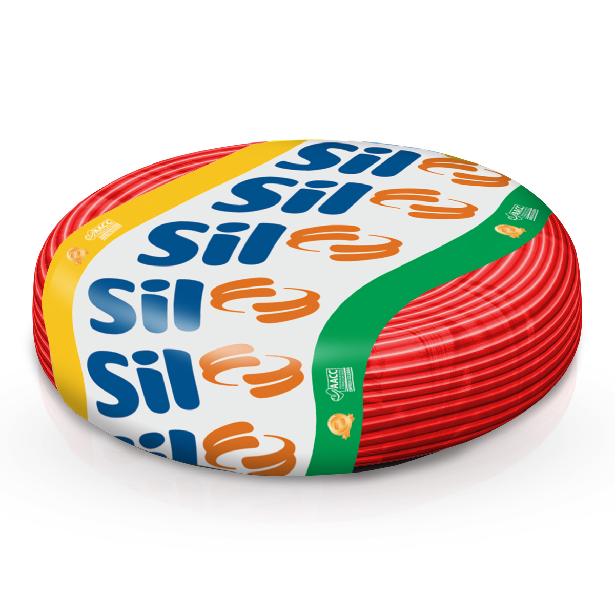 Cabo Flexível 750V Pvc 1,00Mm Vermelho 100 Metros 70G - Sil