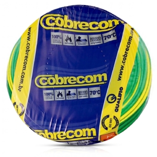 Cabo Flexível 750V PVC 2,50mm Brasileirinho 100 Metros - Cobrecom