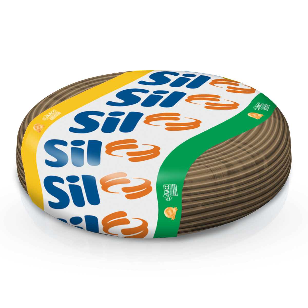 Cabo Paralelo 300V PVC 2x2,50mm Marrom 100 Metros - Sil