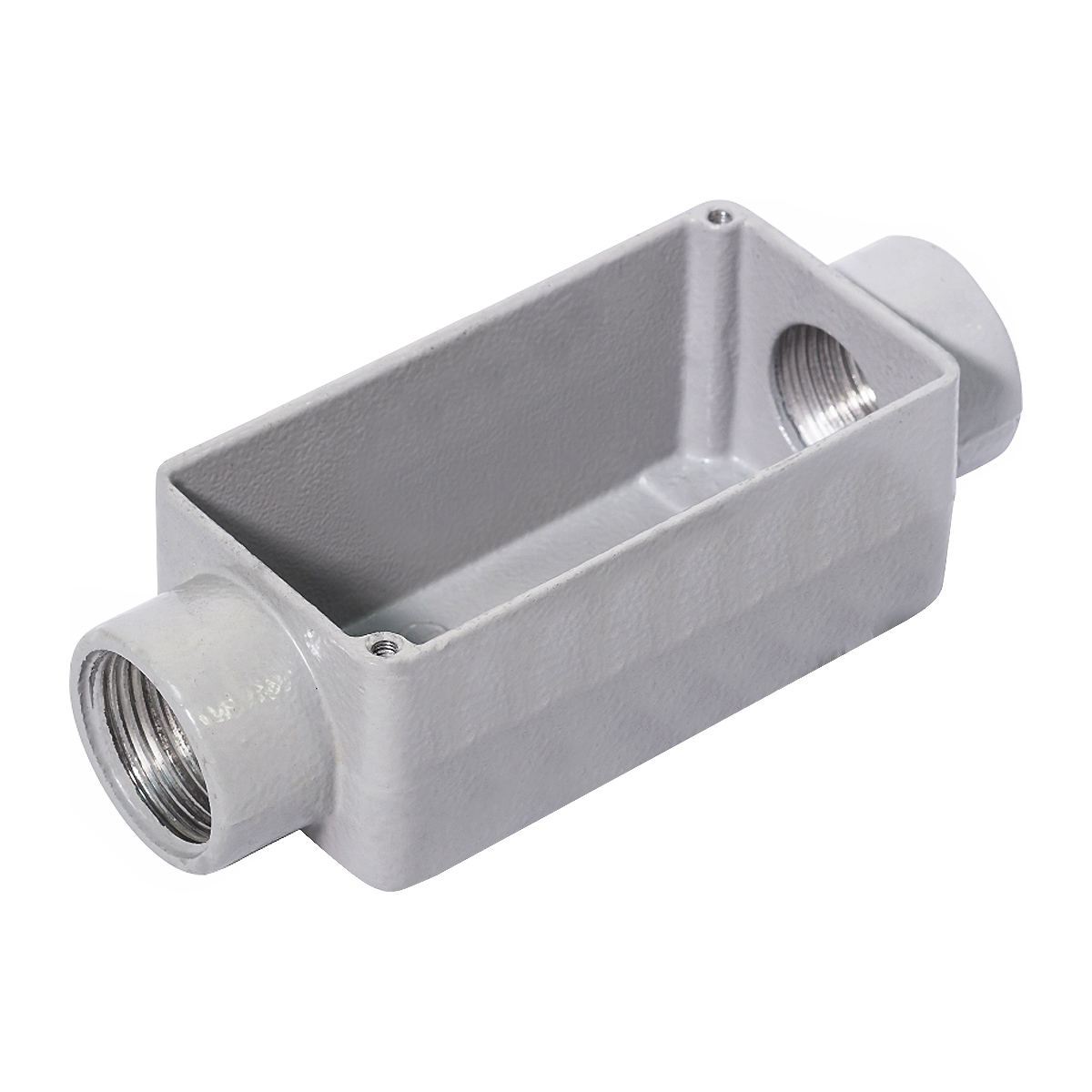 Condulete Alumínio Fixo Tipo C 3/4 Polegadas Com Rosca Bsp Sem Tampa Sem Vedação - Wetzel