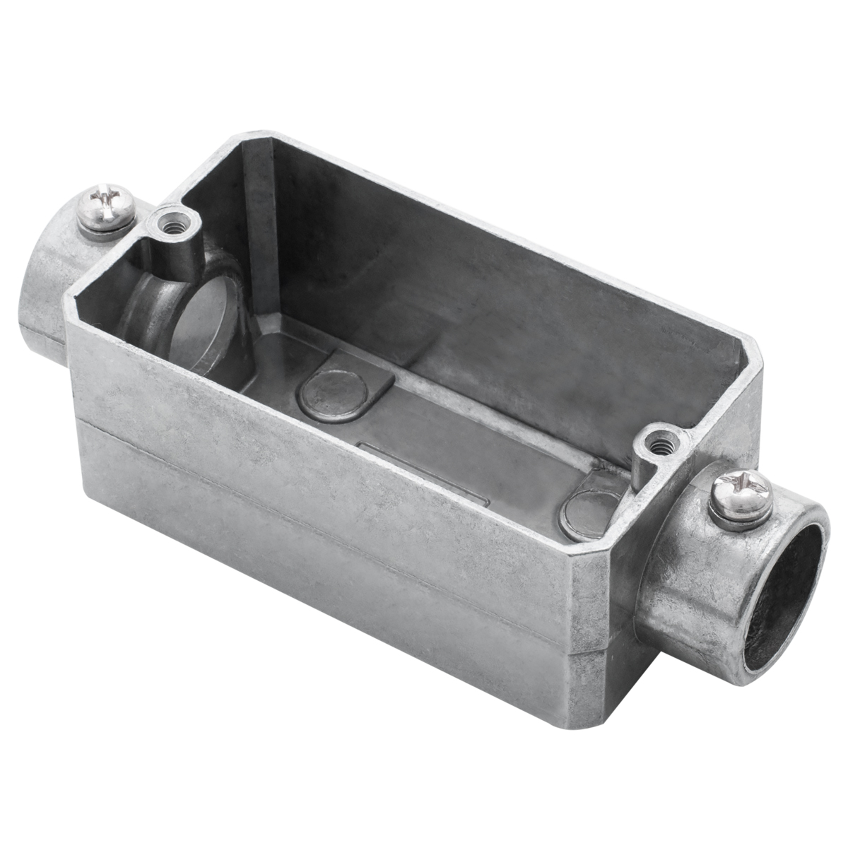 Condulete Alumínio Fixo Tipo C 3/4 Polegadas Sem Rosca Sem Tampa Sem Vedação - Wetzel