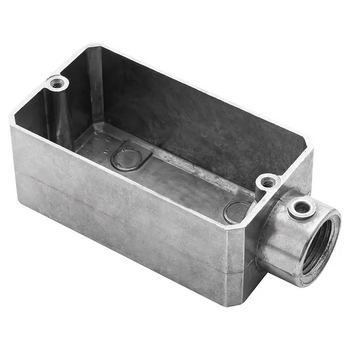 Condulete Alumínio Fixo Tipo E 3/4 Polegadas Com Rosca Bsp Sem Tampa Sem Vedação - Wetzel