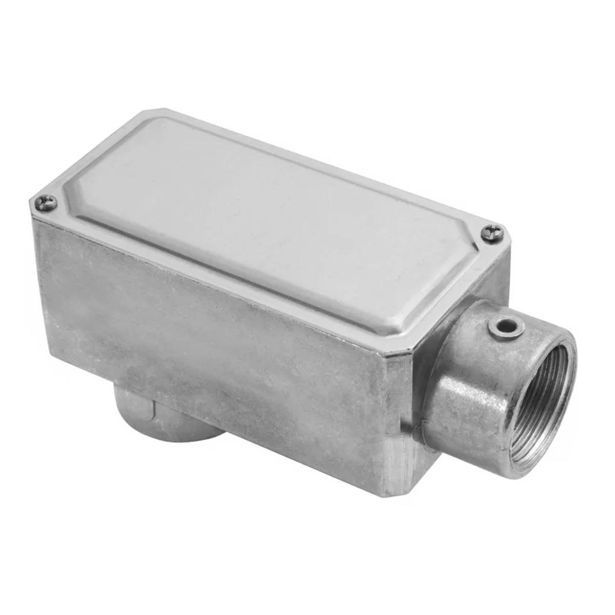 Condulete Alumínio Fixo Tipo Lb 1 Polegada Com Rosca Bsp Com Tampa Com Vedação Ip54 - Wetzel