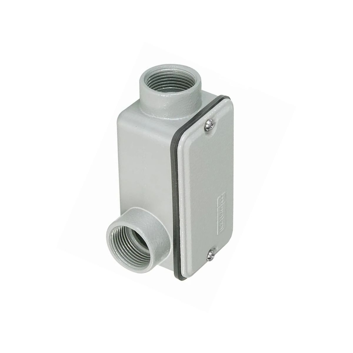 Condulete Alumínio Fixo Tipo Lb 3/4 C/Rosca Bsp C/Pintura Cz C/Tampa C/Vedação Tgvp (Ip54) - Wetzel