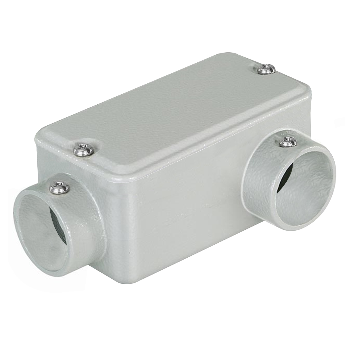 Condulete Alumínio Fixo Tipo Ll 3 Polegada Sem Rosca Com Tampa Sem Vedação - Wetzel