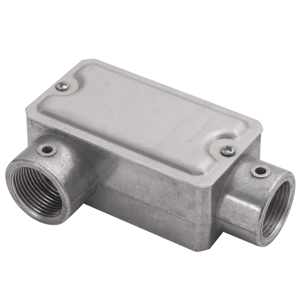 Condulete Alumínio Fixo Tipo Lr 1 Polegada Com Rosca Bsp Com Tampa Com Vedação Ip54 - Wetzel