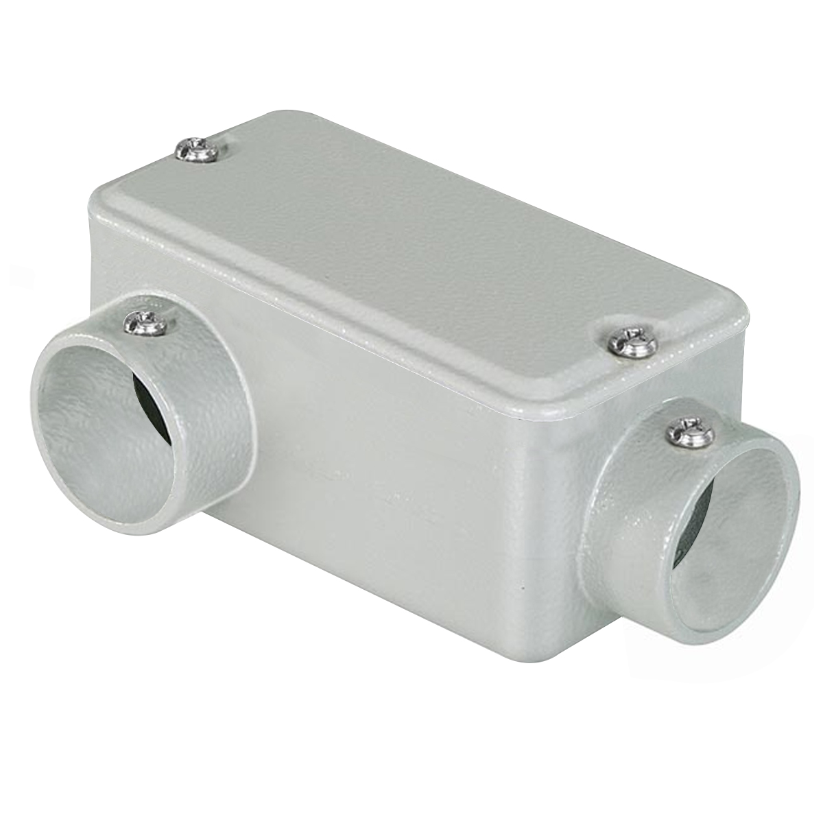 Condulete Alumínio Fixo Tipo Lr 2 Polegada Sem Rosca Com Tampa Sem Vedação - Wetzel