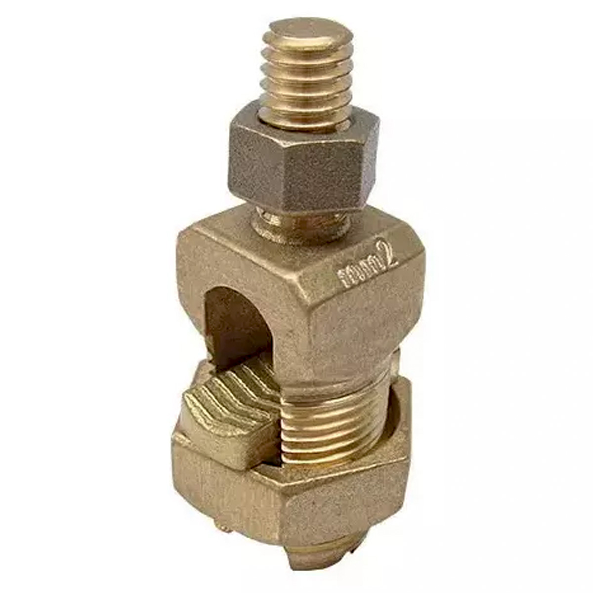 Conector Split-Bolt 35mm Cobre Rosca 3/8 - Intelli