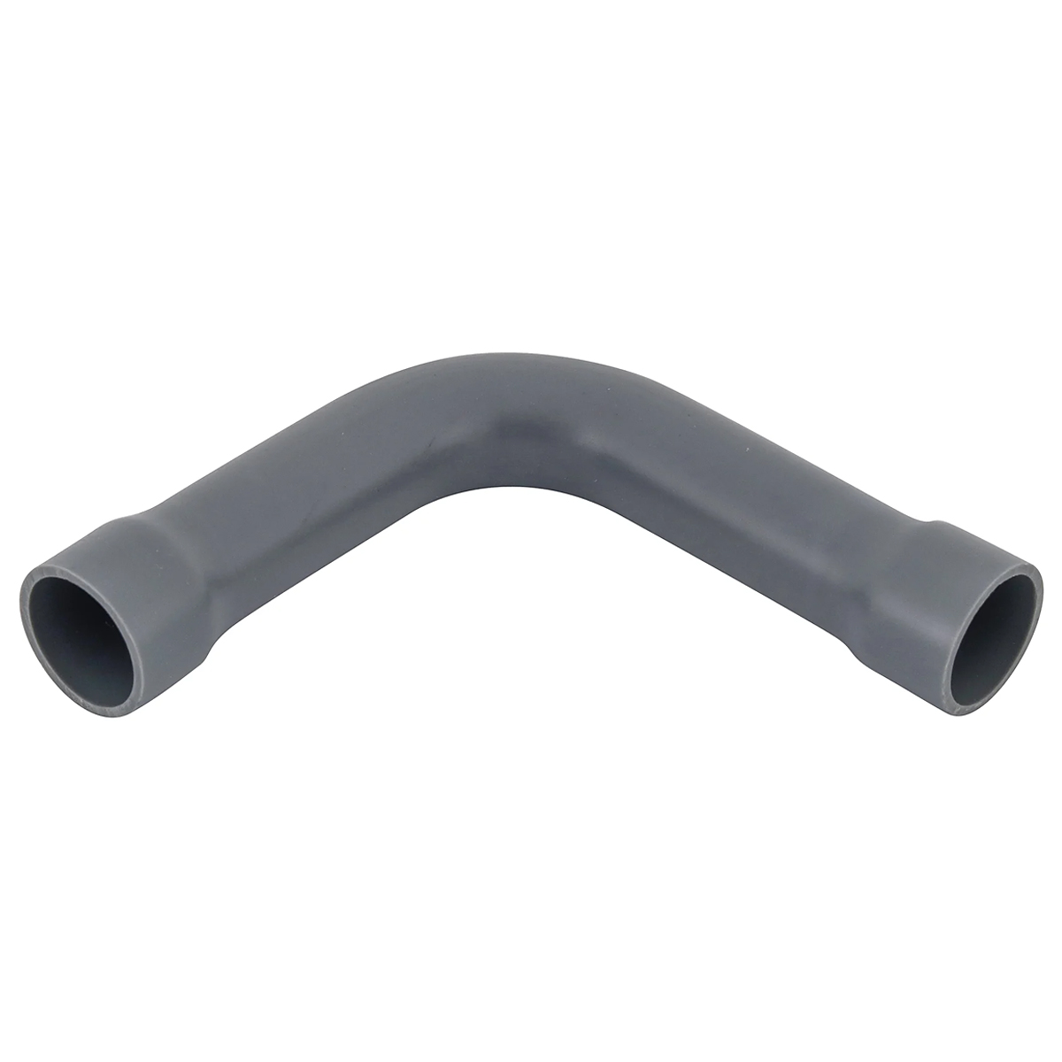Curva Pvc Para Eletroduto Aparente 90G 1/2 Com Bolsa Cinza Sem Rosca - Wetzel