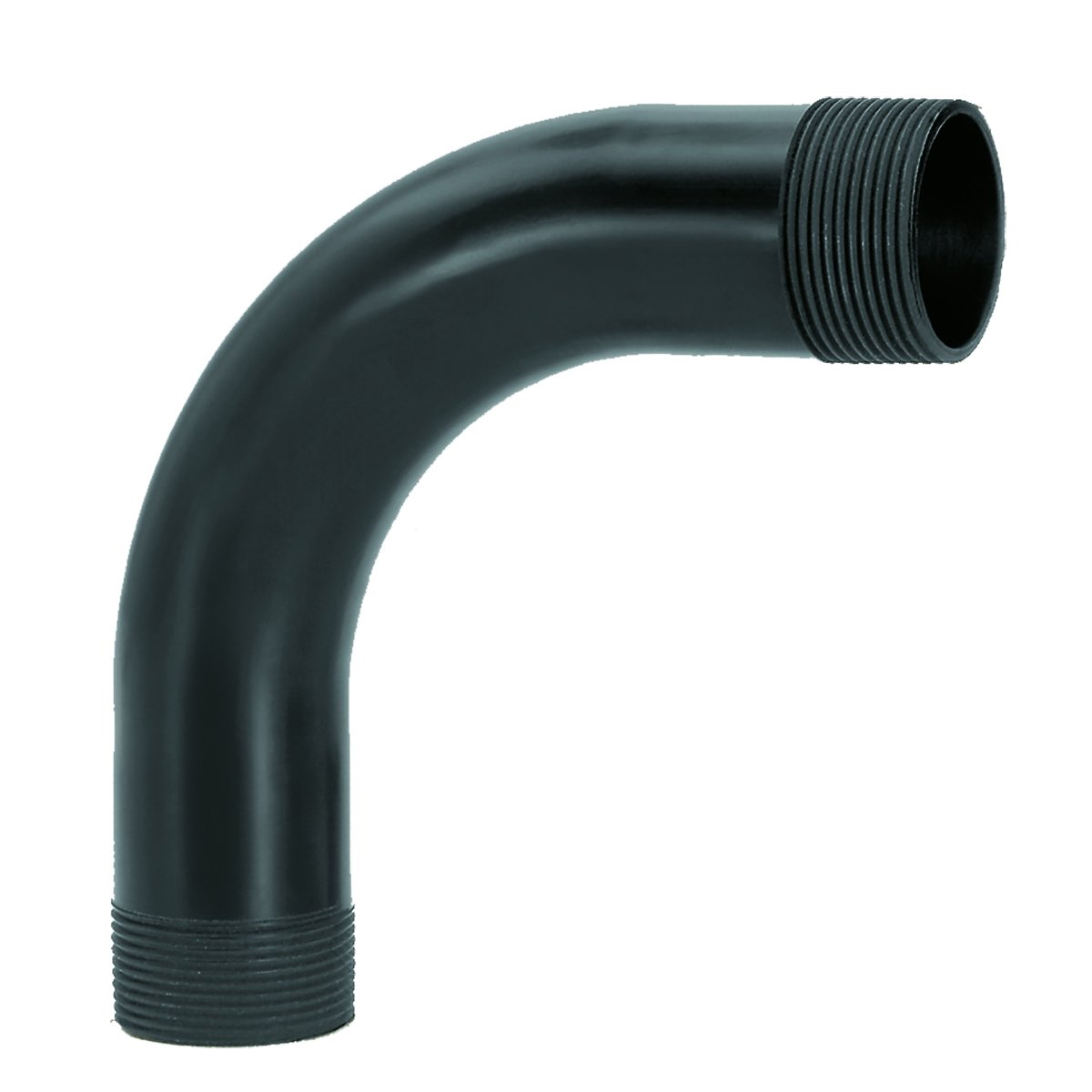 Curva Eletroduto 90G Pvc 1 Polegada Preto