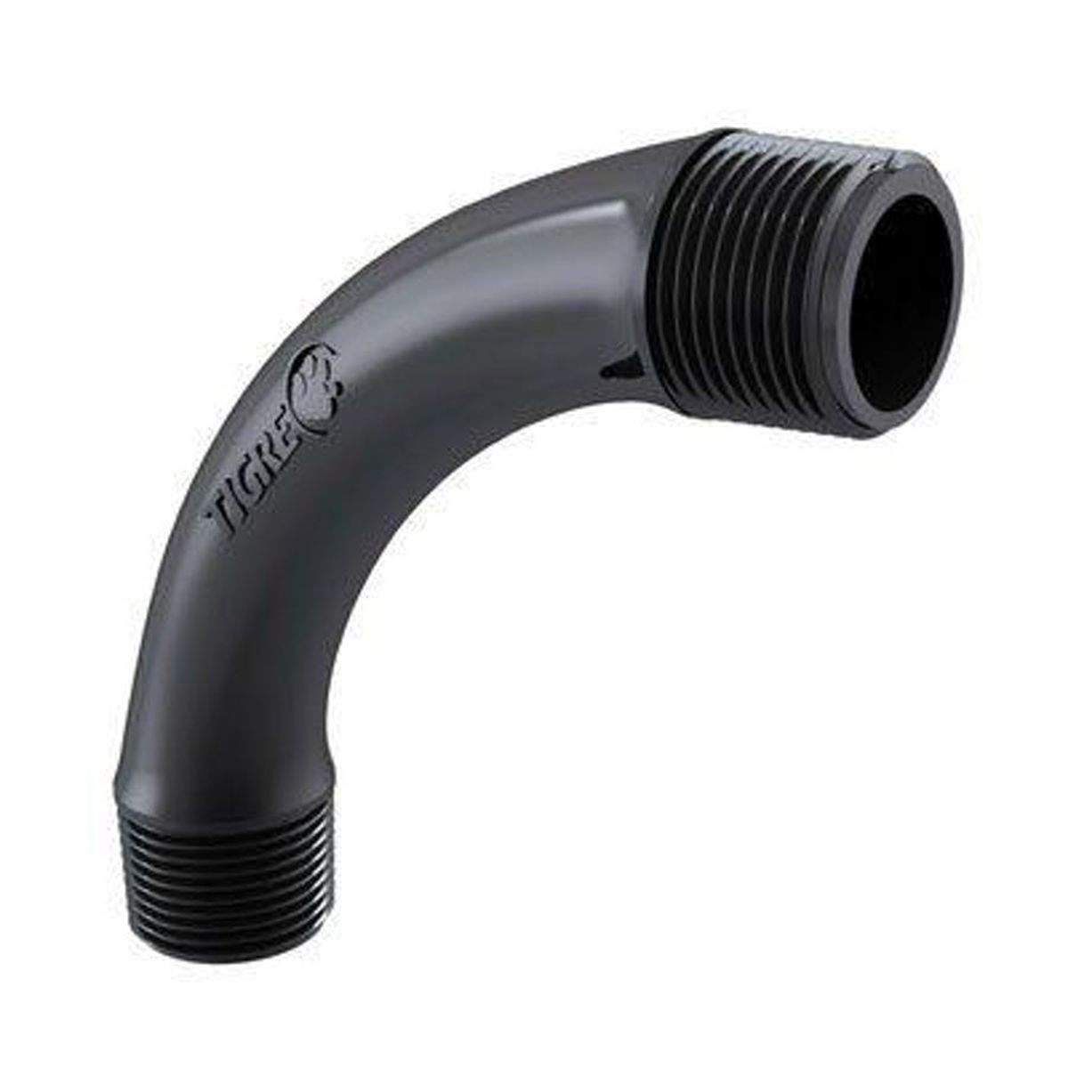 Curva Roscável 90G 1/2 Pvc Preto Para Eletroduto - Tigre