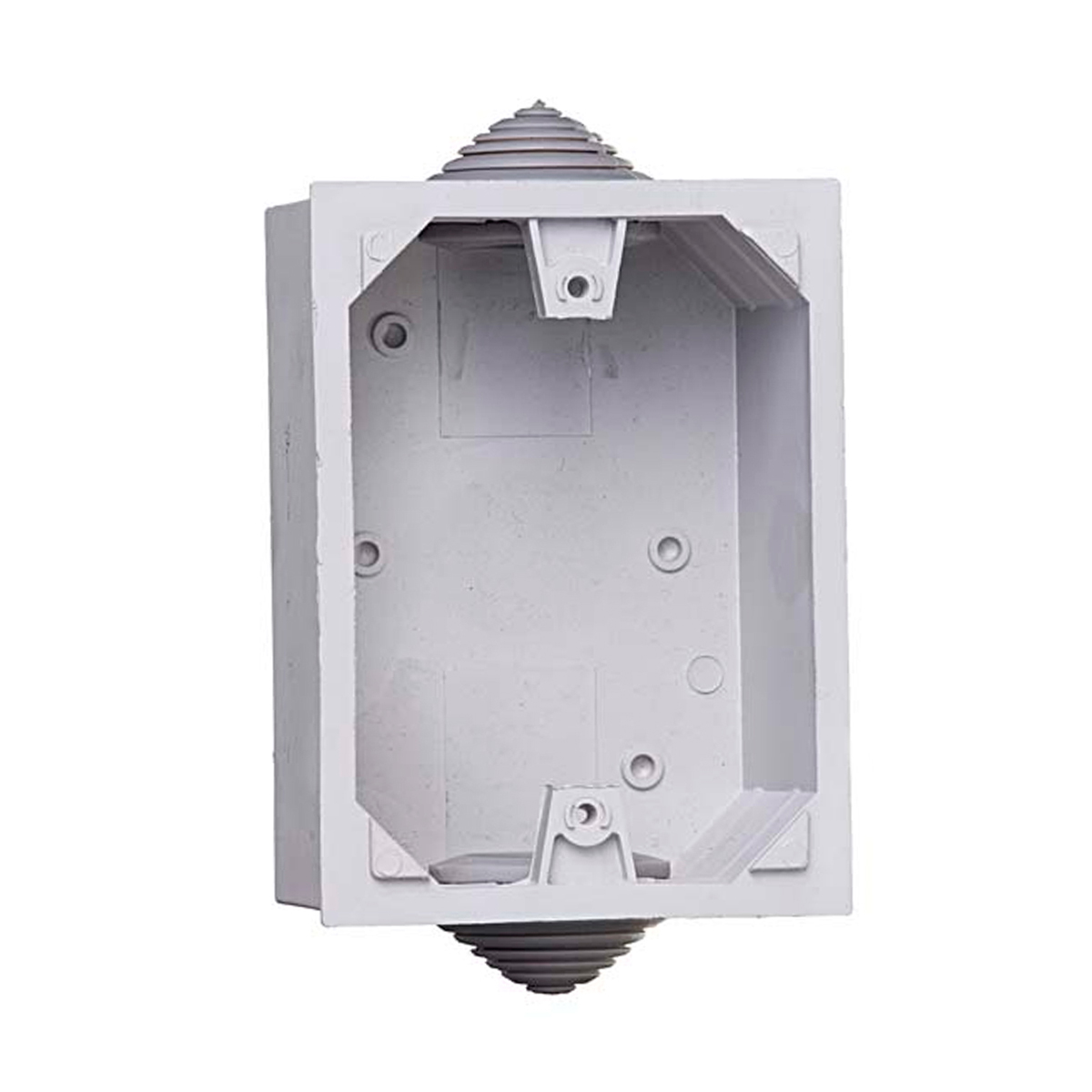 Caixa Aquatic Estanque Com 2 Embutes 4X2 Cinza - Pial