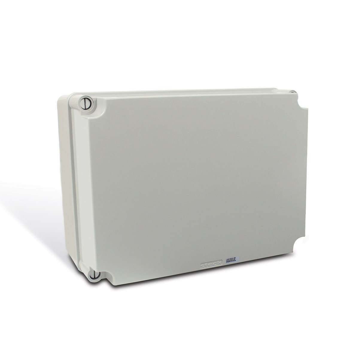 Caixa Distribuição Sobrepor Pvc 300X220X148mm Sem Embutes Ip55 Tampa Opaca - Steck