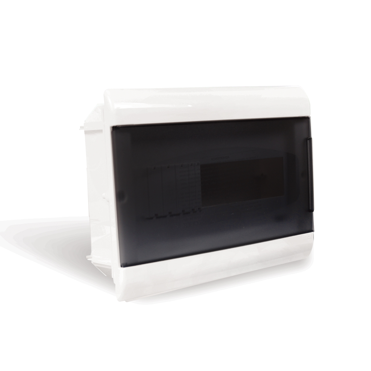 Centrinho Distribuição Embutir Para 12 Disjuntor Din 275X205X70mm Transparente S/Barramento - Steck