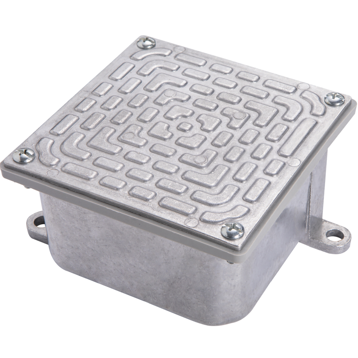 Caixa Passagem Alumínio Fundido Sobrepor 300X300X120mm Tampa Reversível - Wetzel