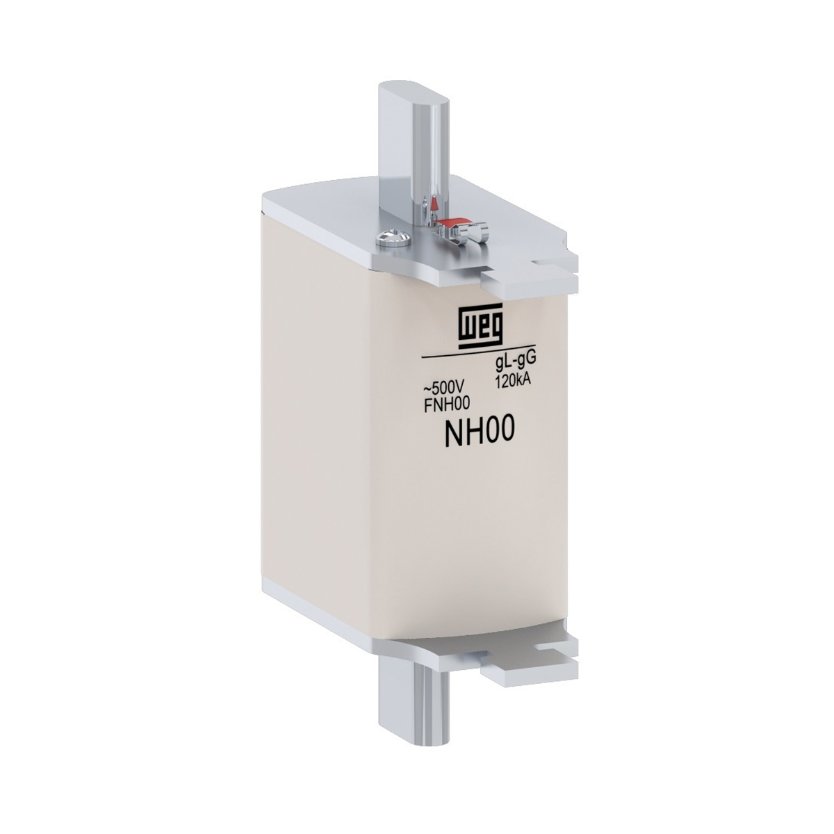 Fusível Nh Retardado T-00 125A 500Vca 120Ka FNH00-125U - WEG