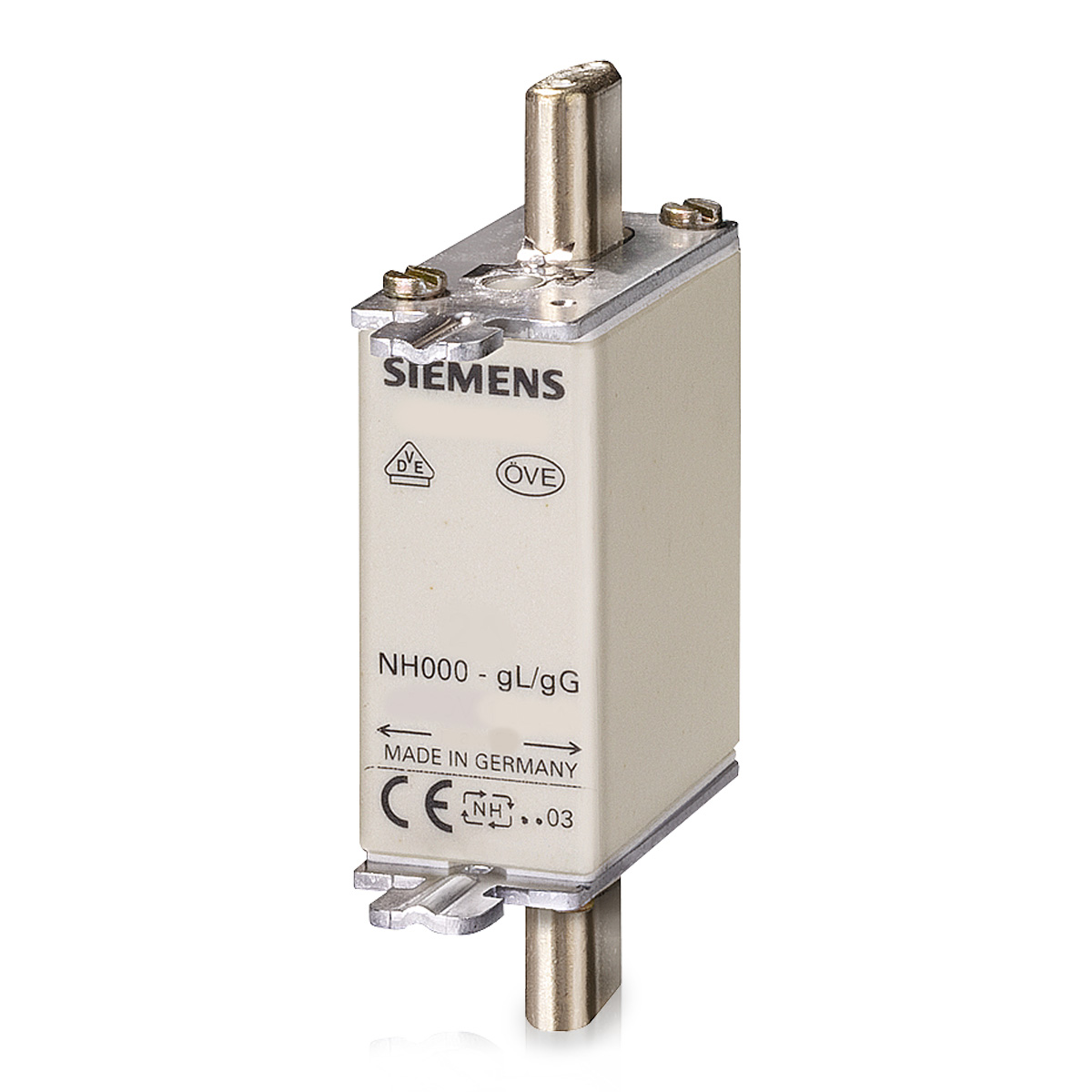 Fusível Nh Retardado T-000 63A 500Vca 3NA3822 - Siemens