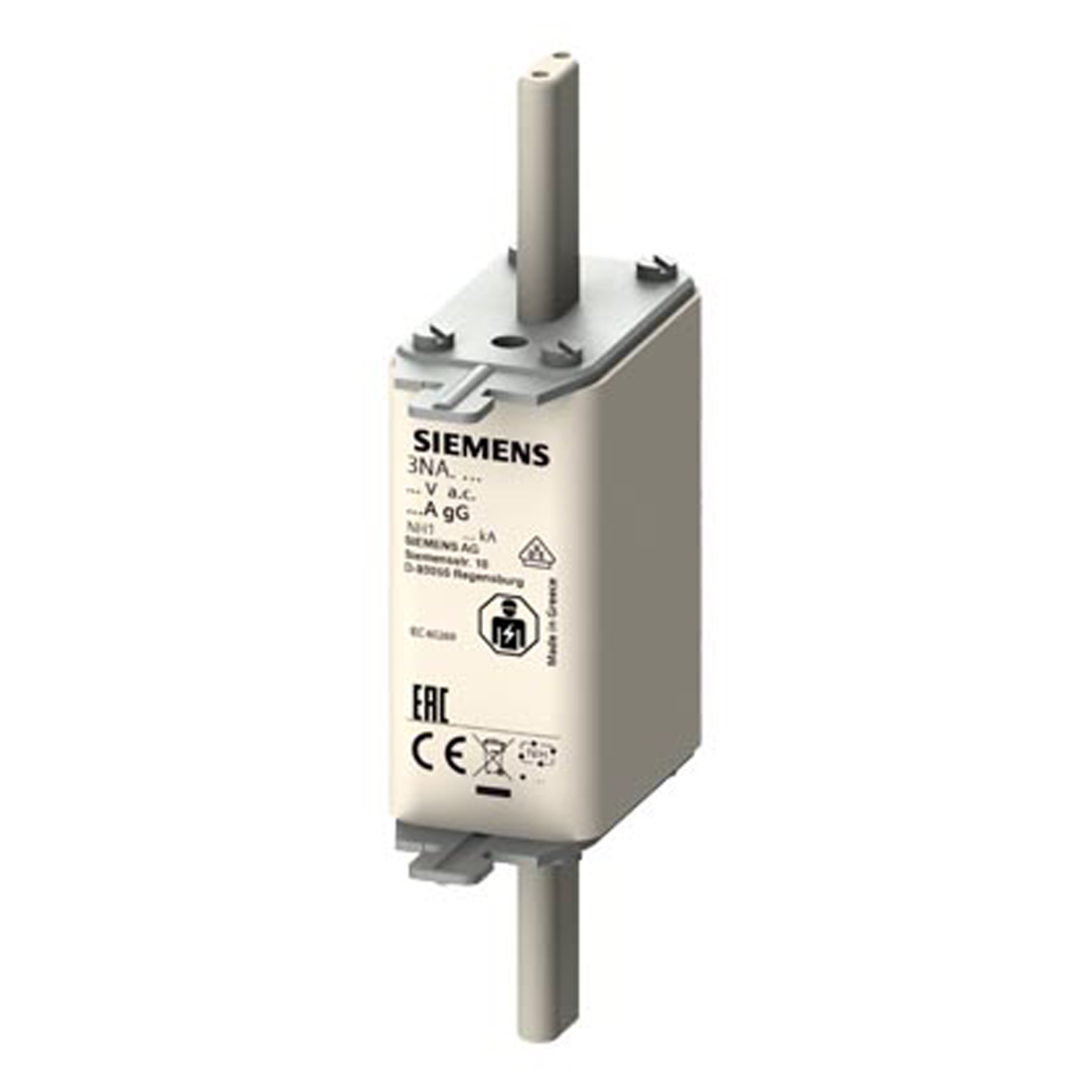 Fusível Nh Retardado T-1 100A 500Vca 3NA3130 - Siemens