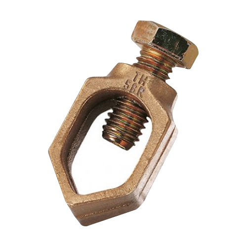 Grampo Aterramento Leve Aço Estanho 5/8-3/4 Parafuso Aço - Magnet