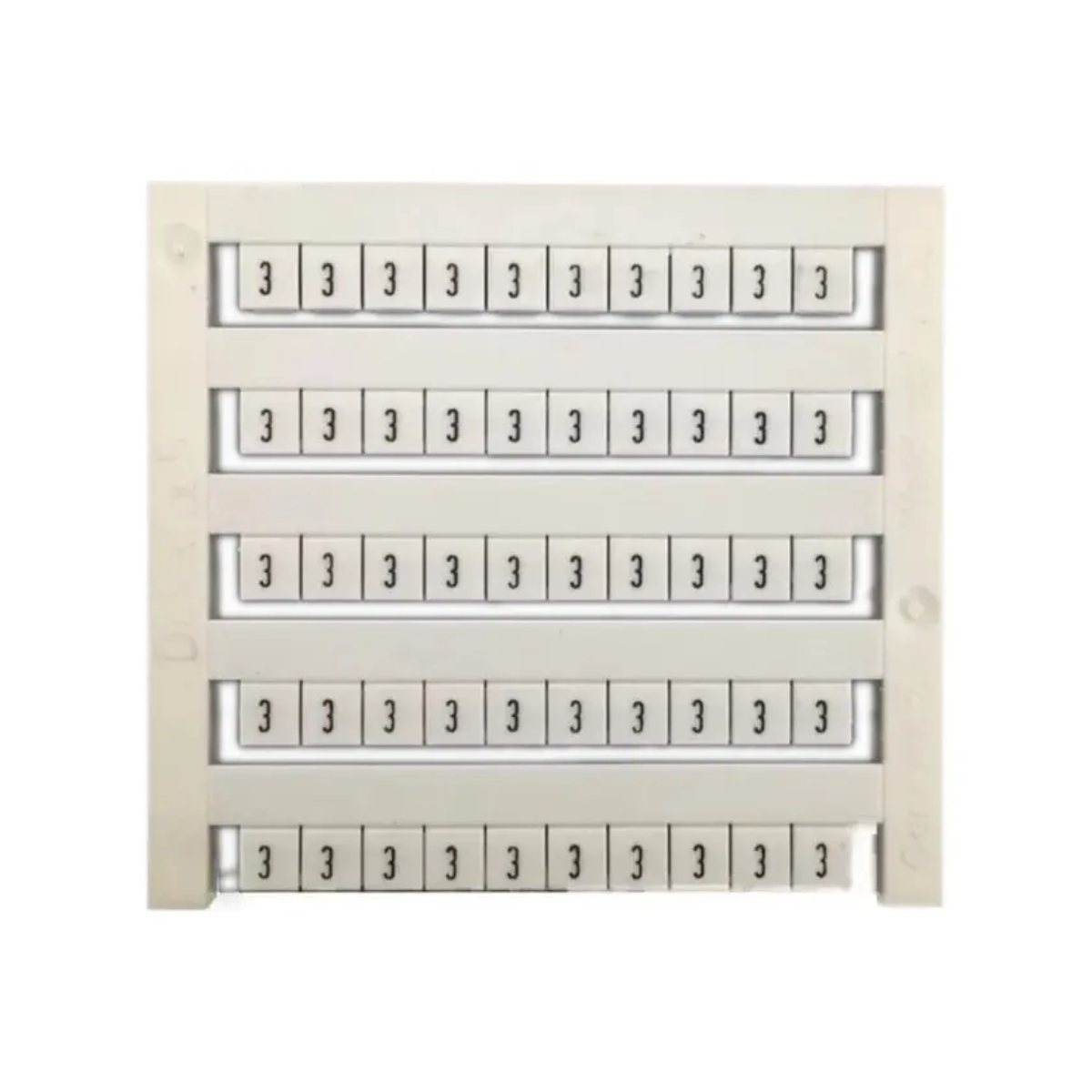 Marcador Gw Bc Numero (3) Horizontal - Conexel