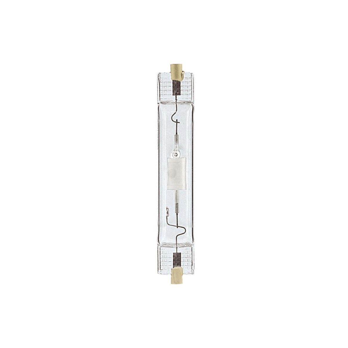 Lâmpada Vapor Metálico Duplo Contato 70W Rx7S 3000K Branco Quente 119,63Mm - Philips