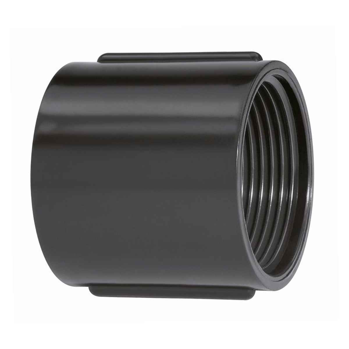 Luva Para Eletroduto Pvc 4 Polegada Preto Com Rosca - Amanco