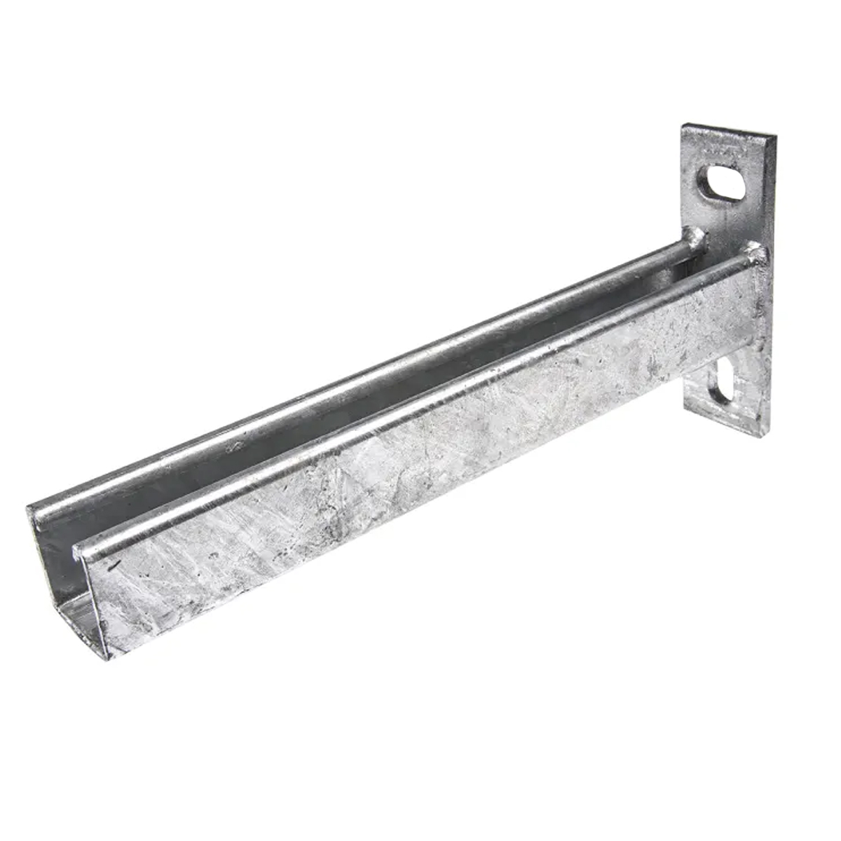 Mão Francesa Simples Aço 100Mm Galvanização Fogo Chapa 20