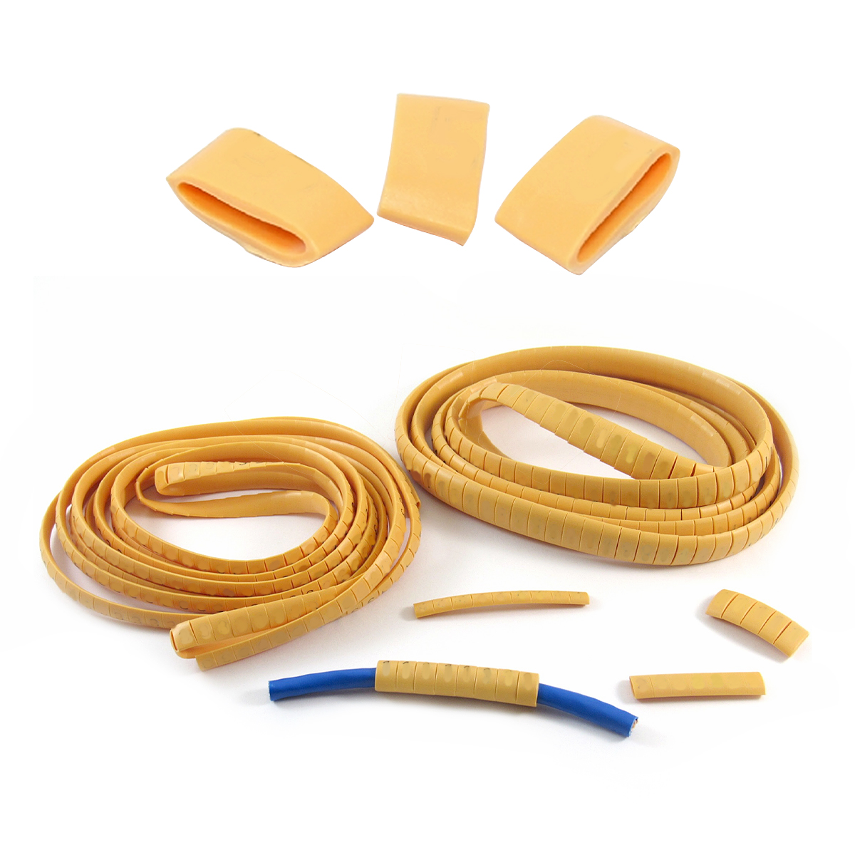 Marcador Anilha Ho85 Letra R Amarela Condutor 6,00-10mm Com 1000 Unidades - Hellermann