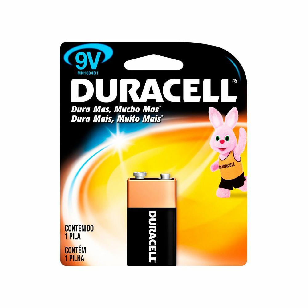Bateria Alcalina 9V Com 1 Unidade - Duracell