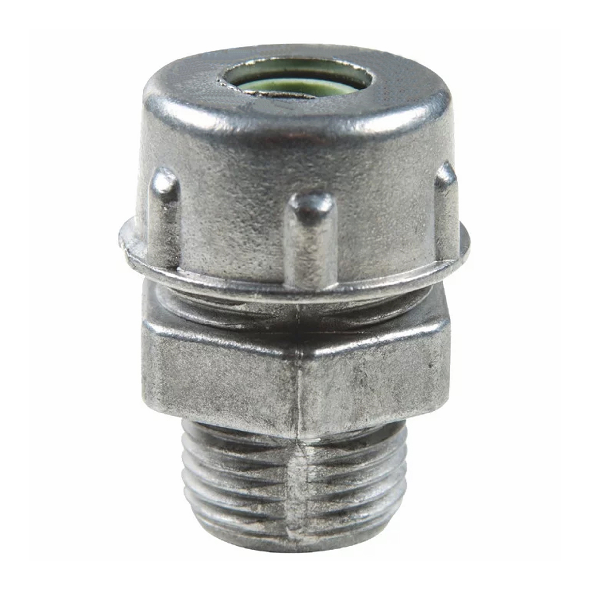 Prensa Cabo Alumínio Bsp/Gas 3/4 Polegadas Verde Ip52 - Wetzel