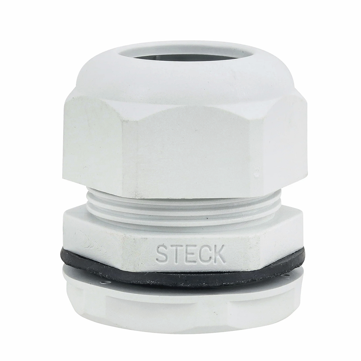 Prensa Cabo Nylon Pg36 Cinza Ip67 Curta - Steck