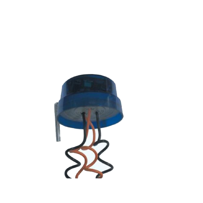 Relé Fotoelétrico Eletrônico 1800Va1000W Nf 105-305V Rabicho Azul Com Suporte - Ilumatic