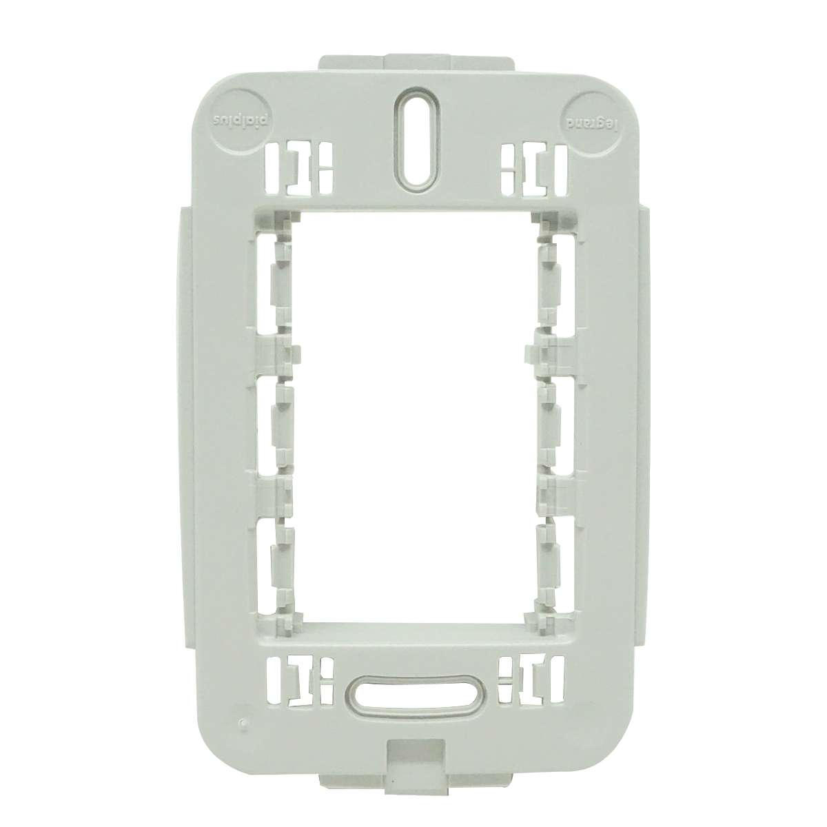 Placa Suporte 3 Postos Horizontal 4X2 - Pialplus