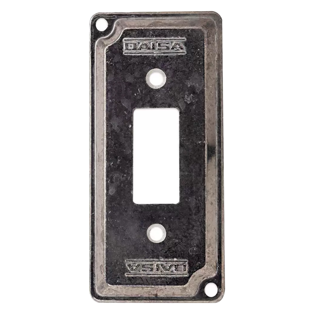 Tampa Alumínio Para Condulete 1 Polegada 1 Posto Sem Pintura Sem Vedação TM100+S - Daisa