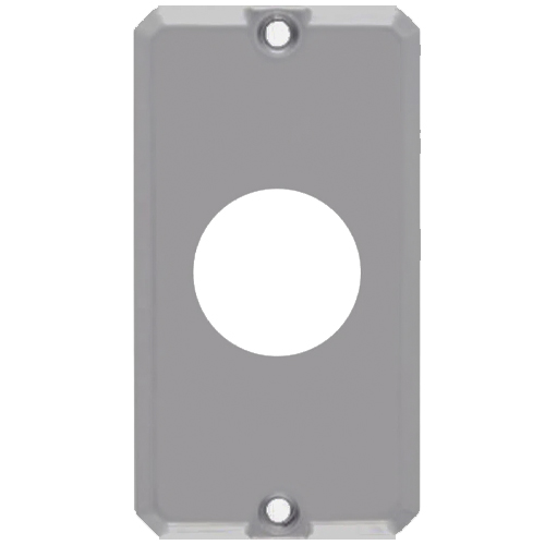 Tampa Alumínio Para Condulete 1/2 - 3/4 Polegada 1 Posto Com Pintura Sem Vedação TPCA-05 - Wetzel