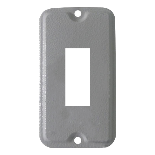 Tampa Alumínio Para Condulete 1 Polegada 1 Posto Com Pintura Sem Vedação TPCA-12 - Wetzel