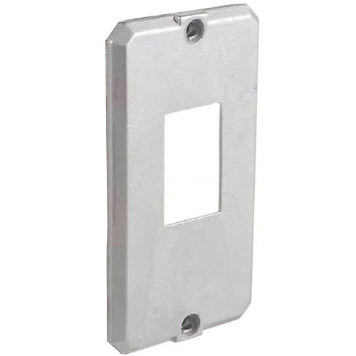 Tampa Alumínio Para Condulete 1/2 - 3/4 Polegada 1 Posto Com Pintura Sem Vedação TPCA-01 - Wetzel