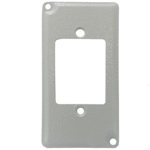 Tampa Alumínio Para Condulete 1 Polegada 3 Postos Com Pintura Sem Vedação TPCA-14 - Wetzel