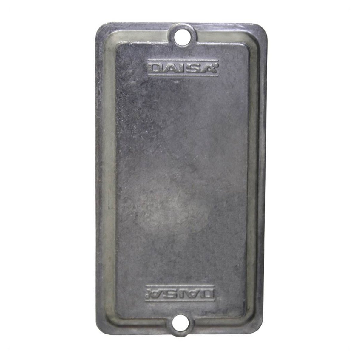 Tampa Alumínio Para Condulete 1 Polegada Cego Sem Pintura Sem Vedação TM100 - Daisa