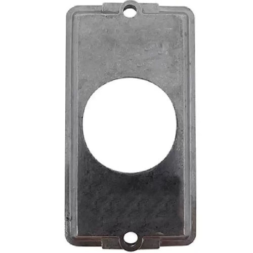 Tampa Pvc Condutor Reto 1/2 E 3/4 Sem Pint Para 1 Tomada Redonda Sem Vedação Sem Acessórios - Wetzel