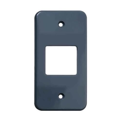 Tampa Pvc Condutor Reto 1/2 E 3/4 Sem Pint Para 2 Interruptores Sem Vedação Sem Acessórios - Wetzel