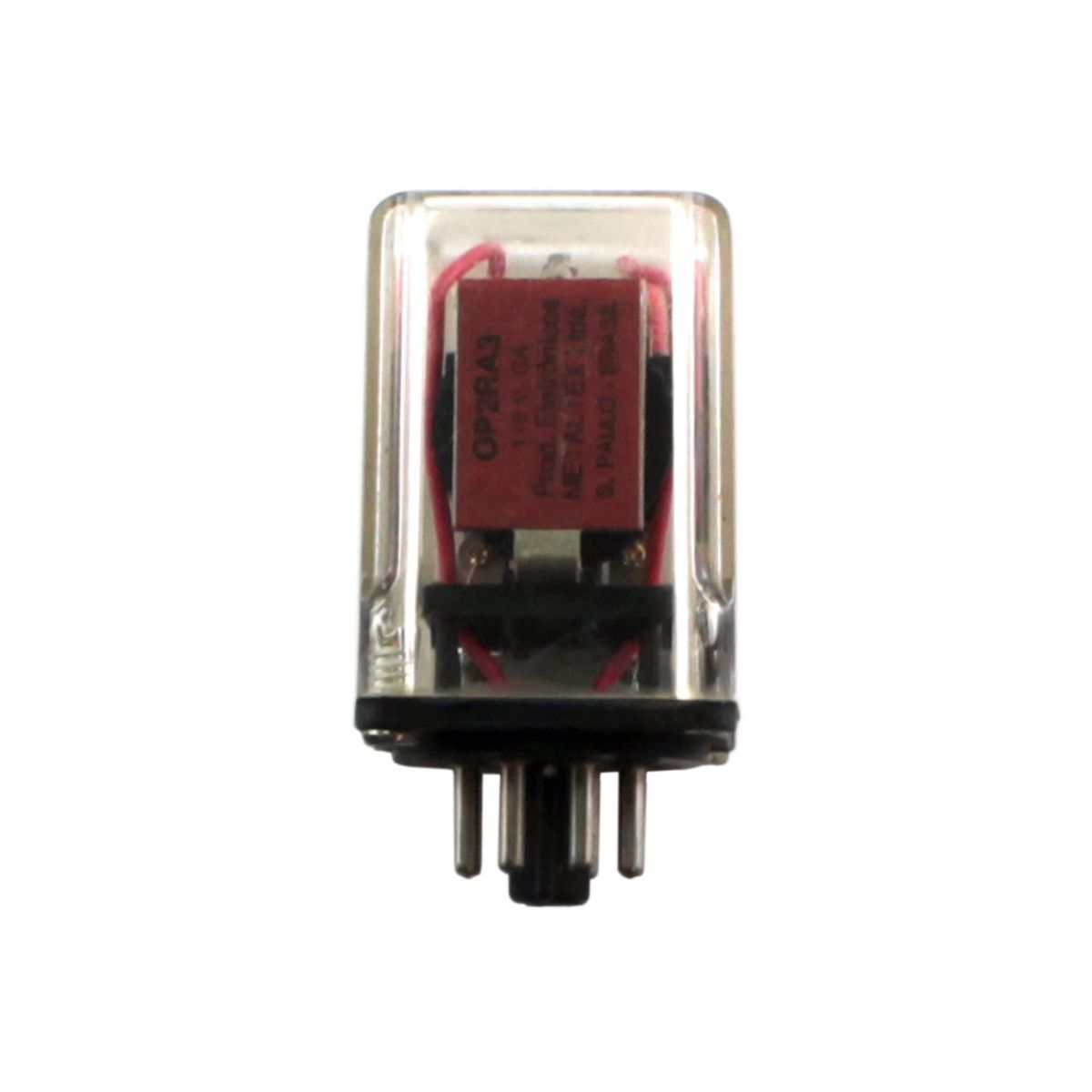 Relé Industrial 12A 110V 2Rev (Dpdt) - Metaltex