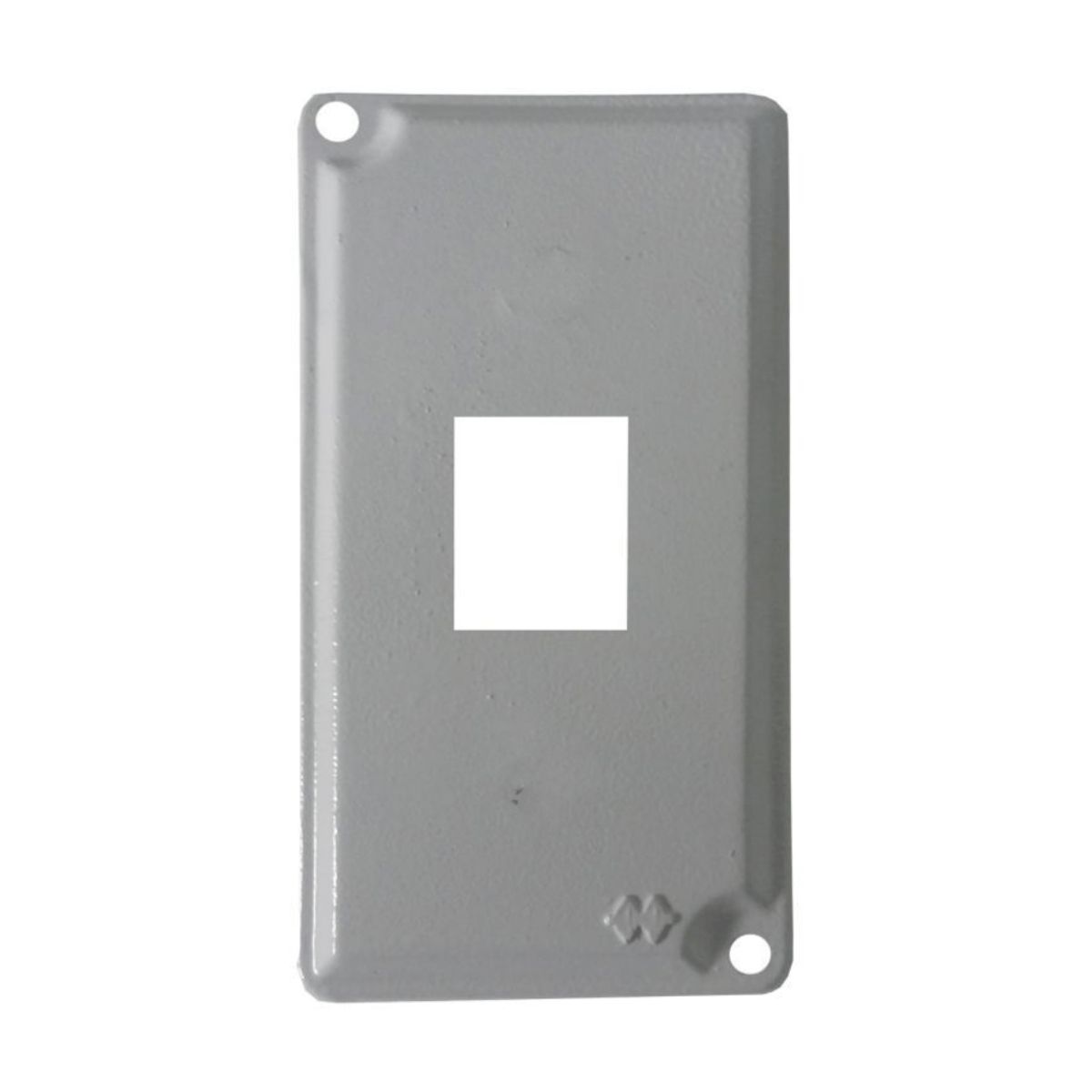 Tampa Condulete 1 Tom Rj11/Rj45 Alumínio 1/2-3/4 C/Pintura Cz S/Vedação - Wetzel