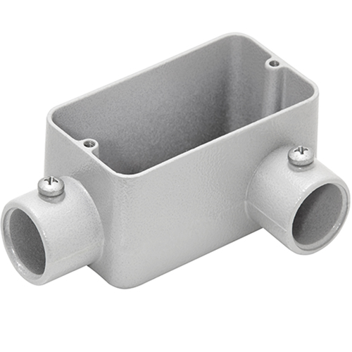 Condulete Alumínio Fixo Tipo Ll 1 Polegada Sem Rosca Sem Tampa Sem Vedação - Wetzel