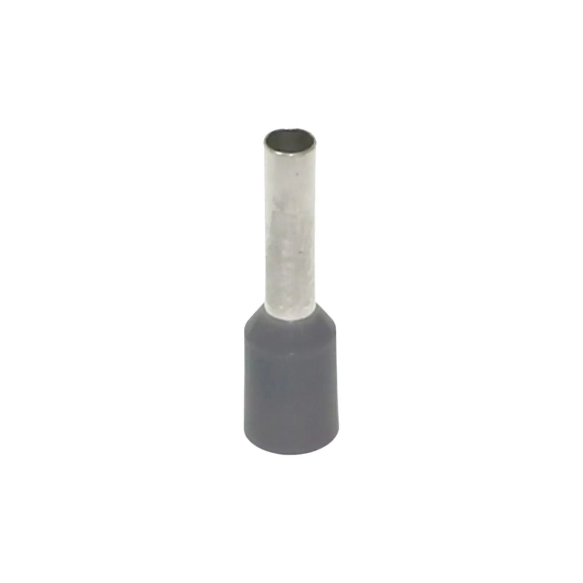 Terminal Tubular (Ilhos) 0,75Mm (18Awg) Pré-Isolado Cinza - Axt