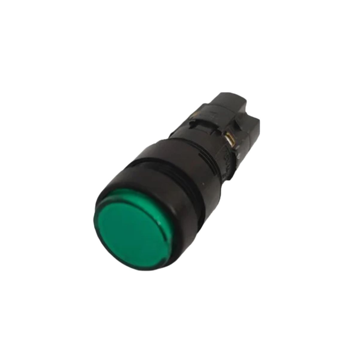 Botão Comando Pulsador Saliente Iluminado Redondo 16 mm Plástico Verde 2Na+2Nf - Ace Schmersal