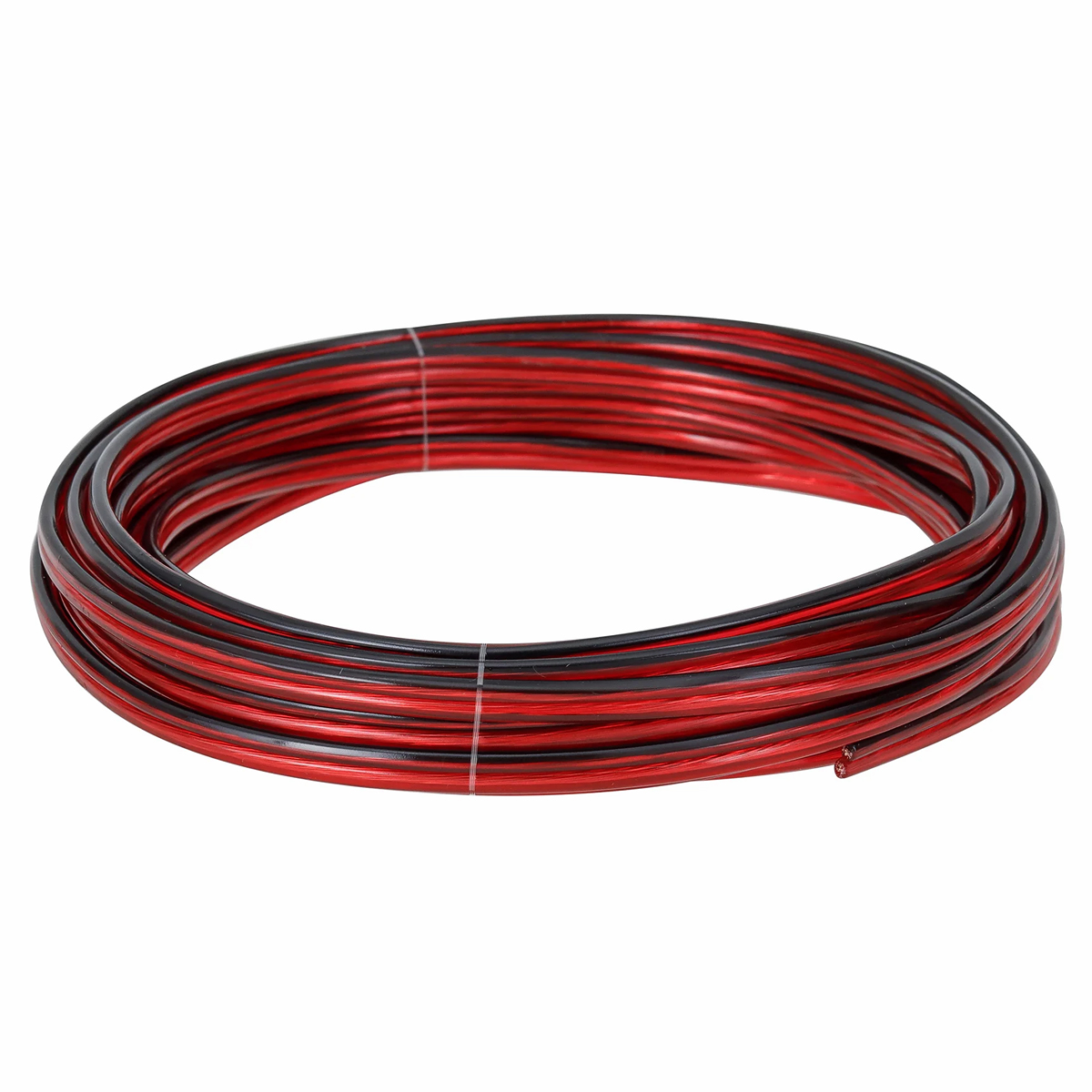 Cordão Paralelo Áudio 300V Pvc 2X1,00Mm Preto/Vermelho 70G 100 Metros - Gp Cabos