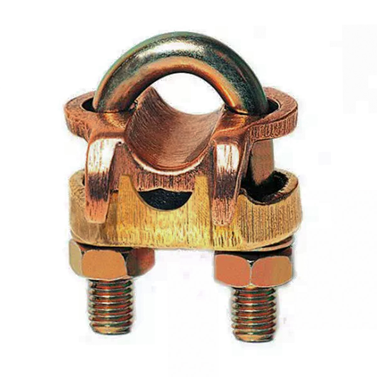 Grampo Aterramento Abraçadeira Cobre 25-70Mm 5/8-3/4 Polegadas 2217 - 45 Intelli